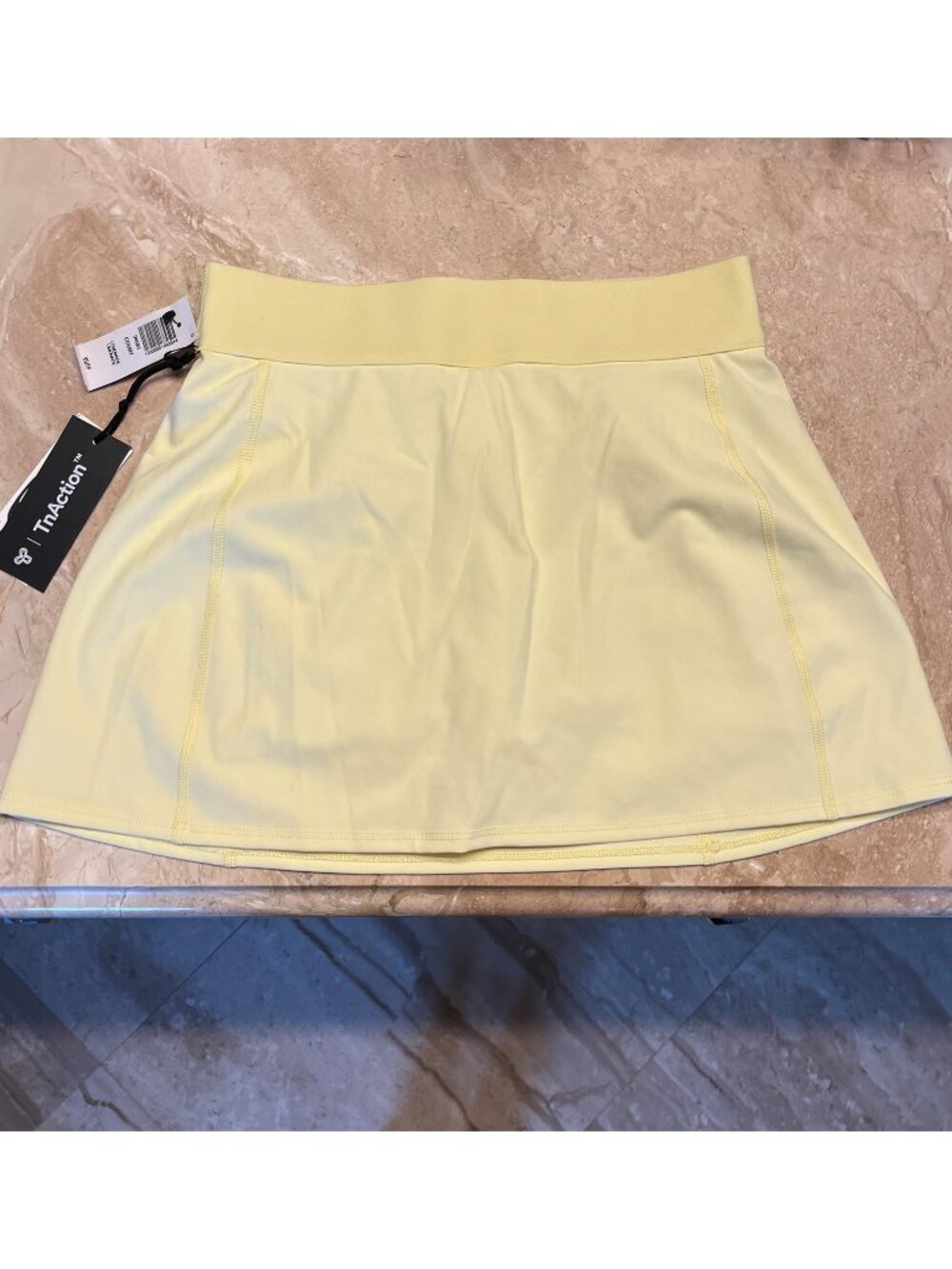 NWT Butter Yellow TNA Tennis Skirt